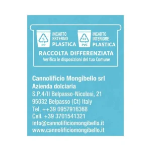 Cannoli Siciliani Mignon Mongibello 190g