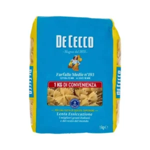 Farfalle Medie n. 193 De Cecco 1 kg