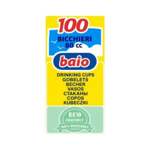 Bicchieri da caffè 80 ml bianchi – 100 pezzi