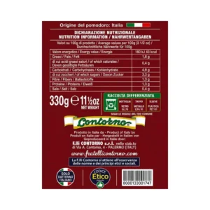 Salsa Pronta Pomodorino Datterino F.lli Contorno – Bella Palermo 330 g