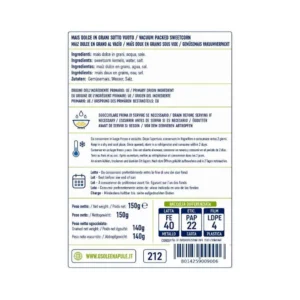 Mais dolce in grani O Sole e Napule 150 g