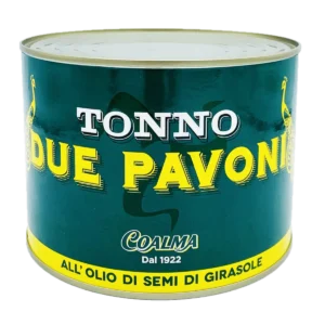 Tonno Due Pavoni in olio di girasole 1,730 kg
