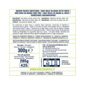 Mais dolce in grani 300/340 g – Sole e Napule/Casal