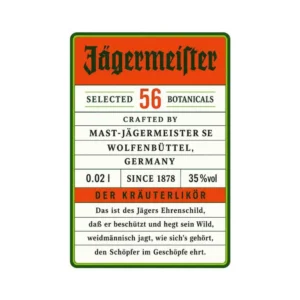 Amaro Jägermeister Mignon 2 cl