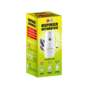Dispenser Automatico Zig Zag per Bombolette Insetticida 250 ml - Erogatore Professionale Horeca