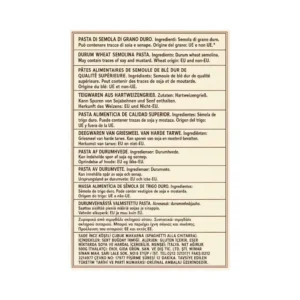 Rummo Spaghetti alla Chitarra N°104 500 g – Ruvida al Bronzo