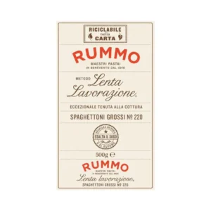 Rummo Spaghettoni Grossi N°220 500 g – Trafilata al Bronzo