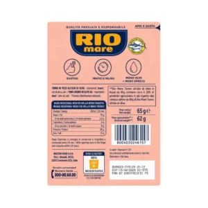 Tonno Rio Mare Pinna Gialla in Busta 65 g