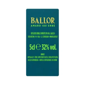 Amaro Ballor 50 ml