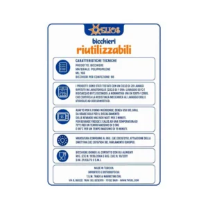 Bicchieri in plastica 160/166 cc