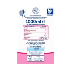 Latte Intero UHT Parmalat 1 l
