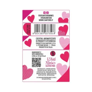 Spumante Santero 958 Dolce Rosso 750 ml