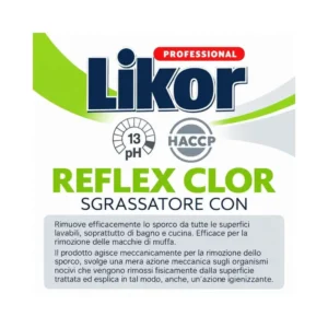 Likor Reflex Clor Sgrassatore con Candeggina 750 ml