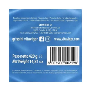 Vitavigor Grissini Classici Vita Stick 420 g