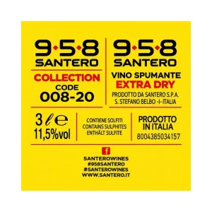 Santero 958 Spumante Extra Dry Jeroboam 3 l