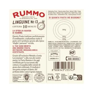 Linguine Rummo n. 13 – Pasta di Semola 1 kg