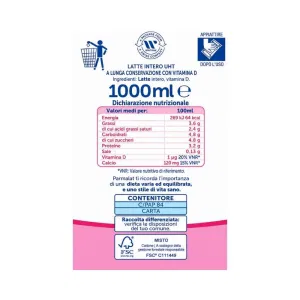 Latte Intero UHT Parmalat 1 l