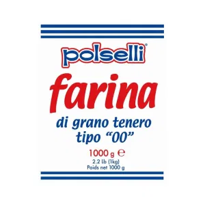 Farina Grano Tenero Tipo 00 Polselli 1 kg