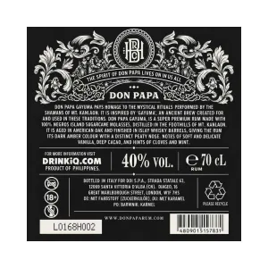 Don Papa Gayuma 70 cl – Rum Astucciato 40%