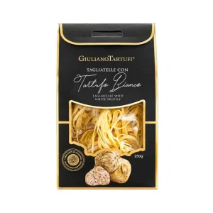 Tagliatelle all'Uovo con Tartufo Bianco 250g | Giuliano Tartufi