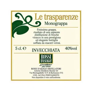 Grappa Le Tre Caravelle Mazzetti Invecchiata 15 cl