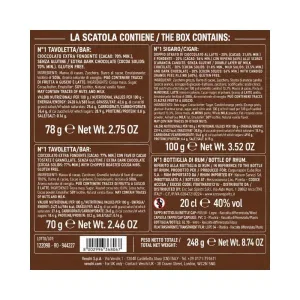 Venchi Chocolate & Rhum 7 Anni 248 g + 20 cl