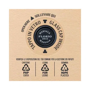 Marsala Florio Superiore Riserva Secco 2000 75 cl – 21 Anni in Rovere