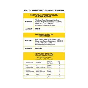 Spumante Santero 958 Mango 750 ml