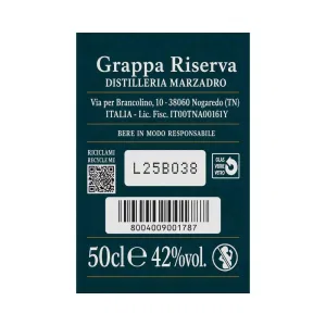 Diciotto Lune Riserva Rum Grappa Marzadro 500 ml