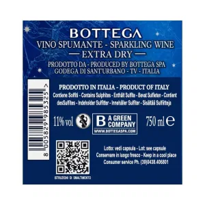 Spumante Extra Dry Bottega Star 750 ml