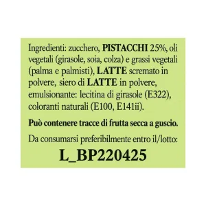 Crema Spalmabile al Pistacchio 40g | Scyavuru (ETICHETTA 360°)