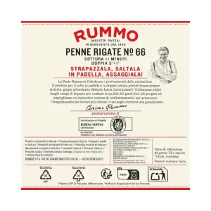 Penne Rigate Rummo n. 66 – Pasta di Semola 1 kg