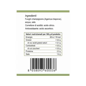 Funghi al Naturale 400 g - Sole e Napule