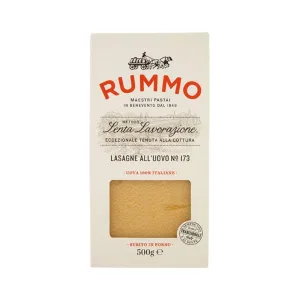 Rummo Lasagne all'Uovo N°173 500 g – 4 Uova Ricetta Ricca