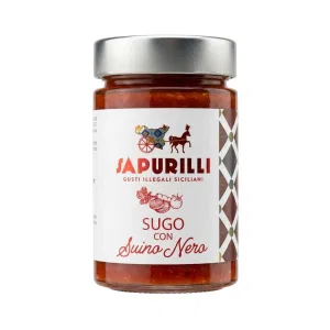 SUGO CON SUINO NERO SAPURILLI GR 200