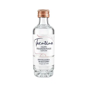 Grappa Marzadro La Trentina Tradizionale Mignon 5 cl