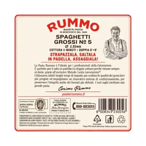Spaghetti Grossi Rummo n. 5 – Pasta di Semola 1 kg