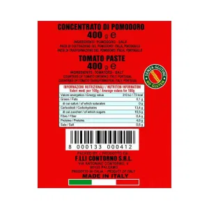 Contorno Concentrato di Pomodoro 400 g