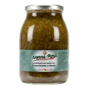 Condimento Sarde e Finocchietto per Pasta Nonna - Vaso Vetro 1 kg