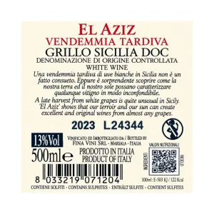 Fina Passito El Aziz 50 cl