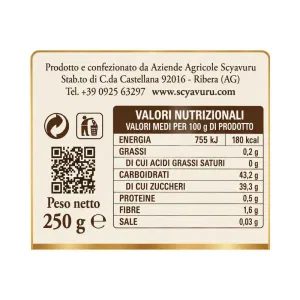 Confettura Biologica di Mirtilli 250g | Scyavuru (ETICHETTA 360°)