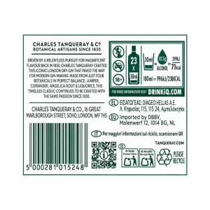 Gin Tanqueray London Dry 70 cl
