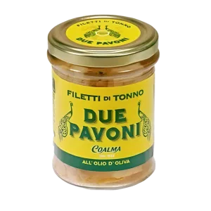 Filetti di Tonno all'Olio di Oliva Pescato a Canna Vasetto 190 g Coalma