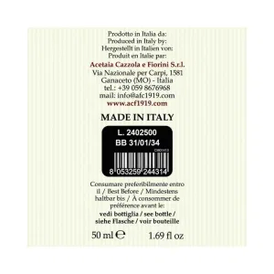 Condimento Balsamico IGP Invecchiato ad Alta Densità