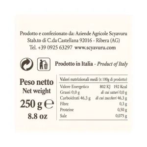 Marmellata di Limone 250g | Scyavuru (ETICHETTA 360°)