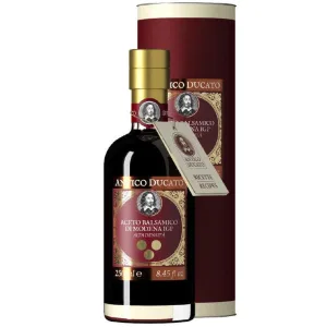 Aceto Balsamico di Modena IGP Monovarietale Lambrusco 250 ml - Famiglia Fiorini Alta Densità 1.35