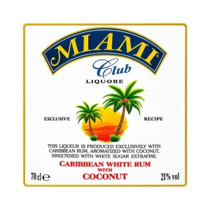 Liquore Miami Club 1 l – Rum e Cocco