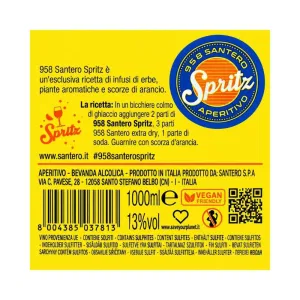 Santero 958 Aperitivo Orange 1 l