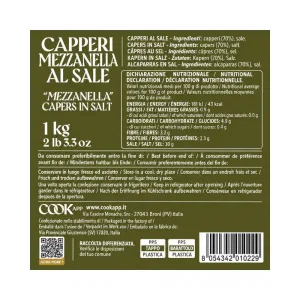 CAPPERI MEZZANELLA AL SALE SECCH. KG 1 COOKAPP