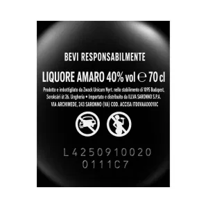 Amaro Unicum 70 cl – Liquore alle Erbe